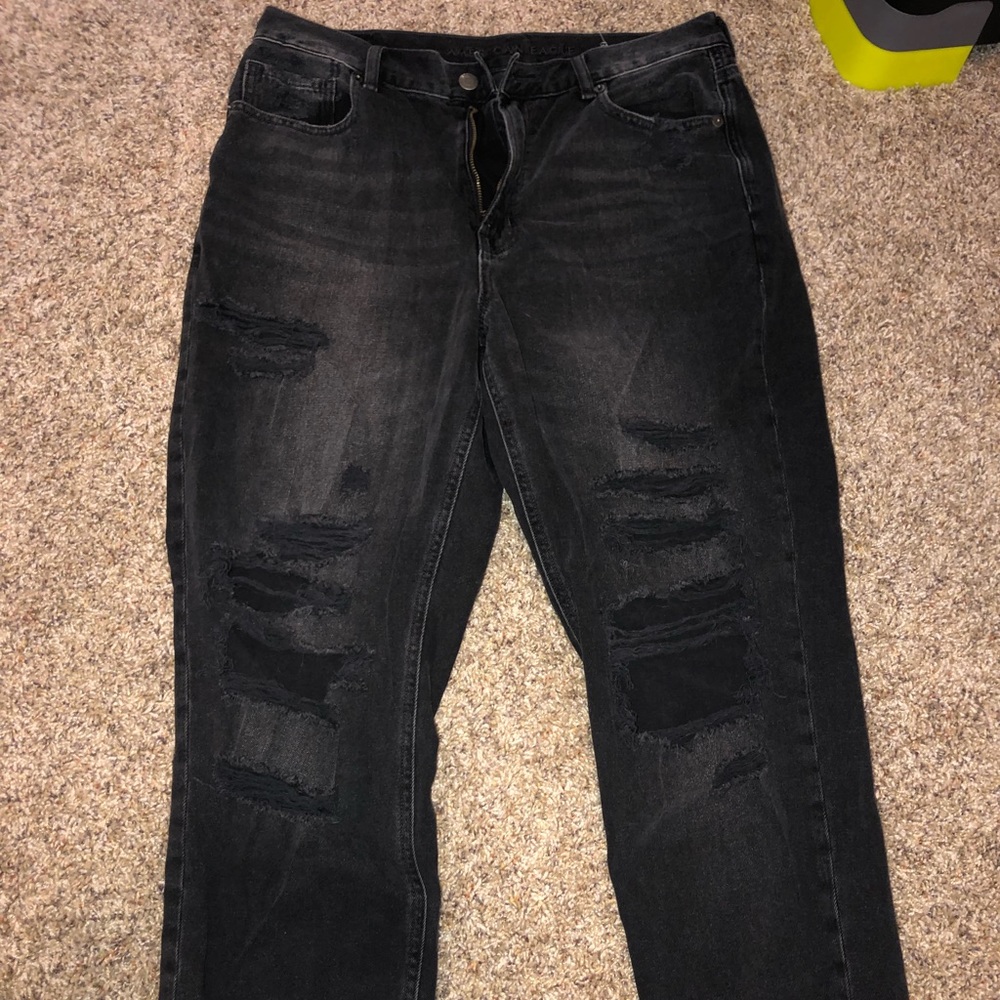 American eagle mom jeans!! Never worn size 12